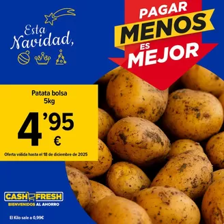 Catálogo Cash Fresh en Real de Gandía | Hasta el 18/12/2025 | 2025-12-12T00:00:00.000Z - 2025-12-18T00:00:00.000Z