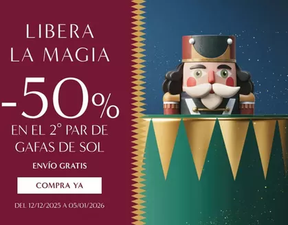 Catálogo Optica 2000 en Puertollano | Ofertas De Navidad | 2025-12-12T00:00:00.000Z - 2026-01-05T00:00:00.000Z