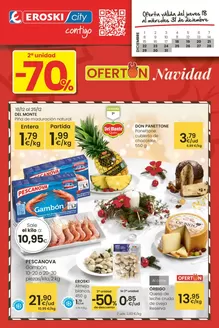 Catálogo Eroski en Culleredo | Navidad 2a unidad -70% | 2025-12-18T00:00:00.000Z - 2025-12-31T00:00:00.000Z