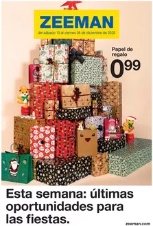 Catálogo ZEEMAN en Vigo | Del sábado 13 al viernes 26 de diciembre de 2025 | 2025-12-15T00:00:00.000Z - 2025-12-26T00:00:00.000Z