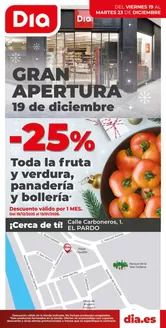 Catálogo Dia en San Sebastián de los Reyes | Gran apertura Dia del 17/12 al 23/12 | 2025-12-17T00:00:00.000Z - 2025-12-23T00:00:00.000Z