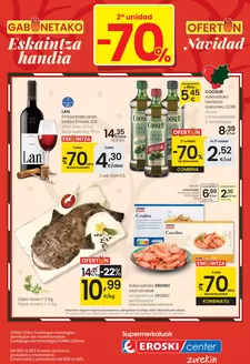 Catálogo Eroski en Valencia | 2a unidad -70% EROSKI CENTER | 2025-12-18T00:00:00.000Z - 2026-01-01T00:00:00.000Z