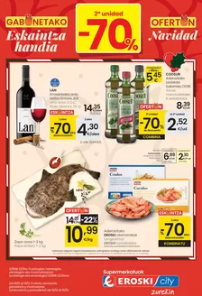 Catálogo Eroski en Valencia | 2a unidad -70% EROSKI CITY | 2025-12-18T00:00:00.000Z - 2025-12-31T00:00:00.000Z