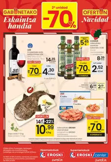 Catálogo Eroski en Santa Bárbara de Casa | 2a unidad -70% EROSKI | 2025-12-18T00:00:00.000Z - 2025-12-31T00:00:00.000Z