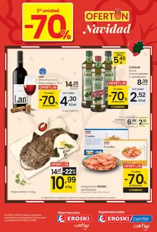 Catálogo Eroski en Cómpeta | 2a unidad -70% EROSKI | 2025-12-18T00:00:00.000Z - 2025-12-31T00:00:00.000Z