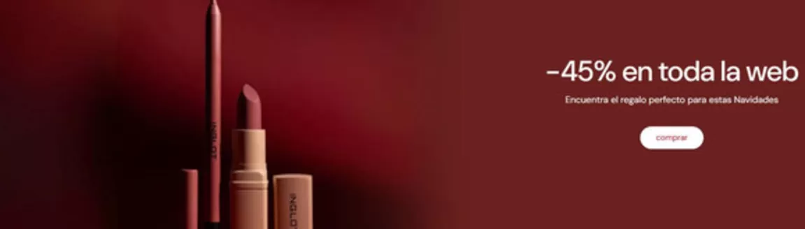 Catálogo Inglot Cosméticos en Sant Cugat del Vallès | -45% en toda la web | 2025-12-15T00:00:00.000Z - 2025-12-21T00:00:00.000Z