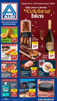 Catálogo ALDI en Robles de la Valcueva | ¡Qué poco cuesta comprar bien! | 2025-12-22T00:00:00.000Z - 2025-12-28T00:00:00.000Z