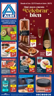 Catálogo ALDI en Toledo | ¡Qué poco cuesta comprar bien! | 2025-12-22T00:00:00.000Z - 2025-12-28T00:00:00.000Z