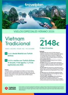 Catálogo Travelplan en Mijas | Travelplan Vietnam | 2025-12-17T00:00:00.000Z - 2026-07-14T00:00:00.000Z