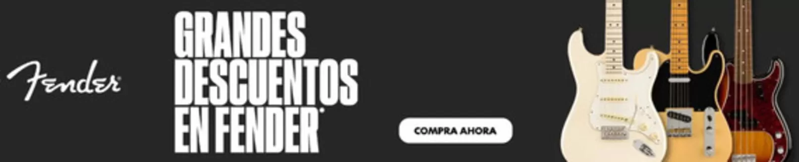 Catálogo Unión musical en Langreo | Grandes Descuentos En Fender | 2025-12-18T00:00:00.000Z - 2025-12-31T00:00:00.000Z