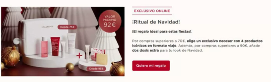 Catálogo Clarins en Arroyomolinos | ¡Ritual de Navidad! | 2025-12-19T00:00:00.000Z - 2026-01-05T00:00:00.000Z