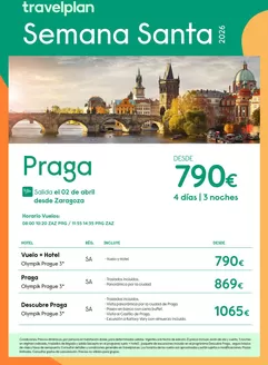 Catálogo Travelplan en Vilafranca del Penedes | Travelplan Praga | 2025-12-22T00:00:00.000Z - 2026-04-02T00:00:00.000Z