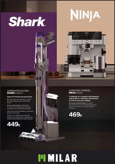 Catálogo Milar en Sant Cugat del Vallès | Shark Ninja Milar 2025 | 2025-12-22T00:00:00.000Z - 2026-01-06T00:00:00.000Z