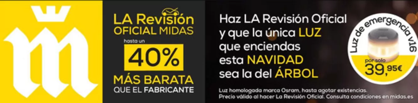 Catálogo Midas en Estepa | Hasta Un 40% Más Barata Que El Fabricante | 2025-12-22T00:00:00.000Z - 2025-12-31T00:00:00.000Z
