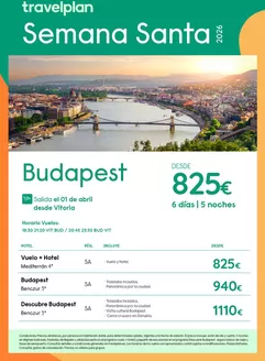 Catálogo Travelplan en Lebrija | Travelplan Budapest | 2025-12-23T00:00:00.000Z - 2026-04-01T00:00:00.000Z