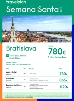 Catálogo Travelplan en Lebrija | Travelplan Bratislavia | 2025-12-23T00:00:00.000Z - 2026-04-02T00:00:00.000Z