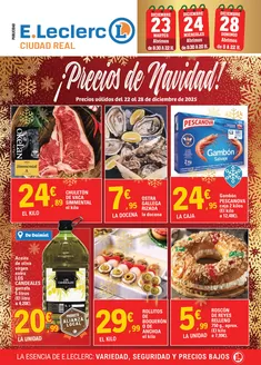 Catálogo E.Leclerc en Picassent | Precios de Navidad | 2025-12-22T00:00:00.000Z - 2025-12-28T00:00:00.000Z