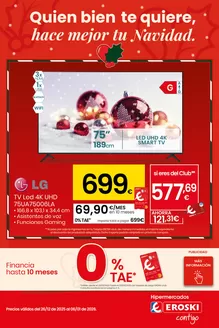 Catálogo Eroski en Torrelavega | Quien bien te quiere, hace mejor tu navidad | 2025-12-26T00:00:00.000Z - 2026-01-06T00:00:00.000Z