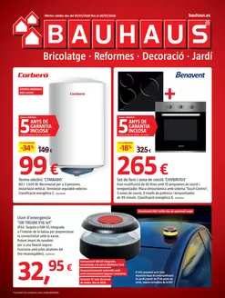 Catálogo BAUHAUS en Ubrique | Bricolatge, reformes, decoración i jardí | 2026-01-01T00:00:00.000Z - 2026-01-28T00:00:00.000Z