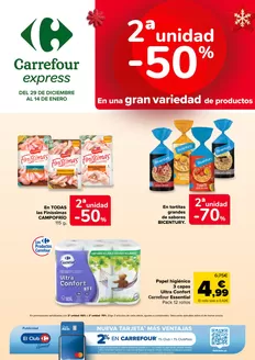 Catálogo Carrefour Express en Ávila | 2.a unidad-50% | 2025-12-29T00:00:00.000Z - 2026-01-14T00:00:00.000Z