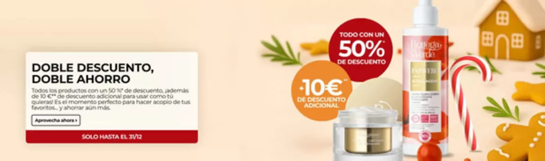 Catálogo Bottega Verde en Móstoles | Doble Descuento, Doble Ahorro | 2025-12-29T00:00:00.000Z - 2025-12-31T00:00:00.000Z