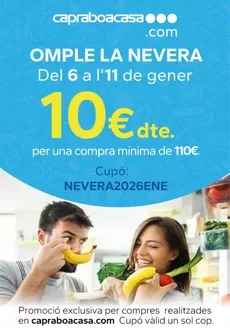 Catálogo Caprabo en Torremolinos | Omple la Nevera | 2026-01-06T00:00:00.000Z - 2026-01-11T00:00:00.000Z