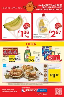 Catálogo Eroski en Guadalajara | HE WHO LOVES YOU | 2026-01-05T00:00:00.000Z - 2026-01-13T00:00:00.000Z