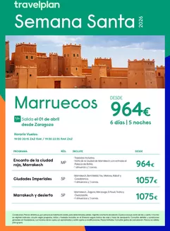 Catálogo Travelplan en Vinarós | Travelplan Marrakech | 2025-12-31T00:00:00.000Z - 2026-04-01T00:00:00.000Z