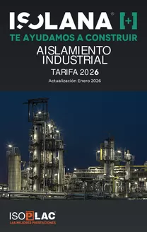Catálogo Isolana en Garrucha | Aislamiento Industrial – Tarifa Isolana | 2026-01-05T00:00:00.000Z - 2026-01-31T00:00:00.000Z