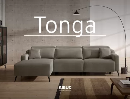Catálogo Kibuc en Mollet del Vallès | Sofa Tonga | 2026-01-05T00:00:00.000Z - 2026-12-31T00:00:00.000Z