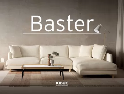 Catálogo Kibuc en Mollet del Vallès | Sofa Baster | 2026-01-05T00:00:00.000Z - 2026-12-31T00:00:00.000Z