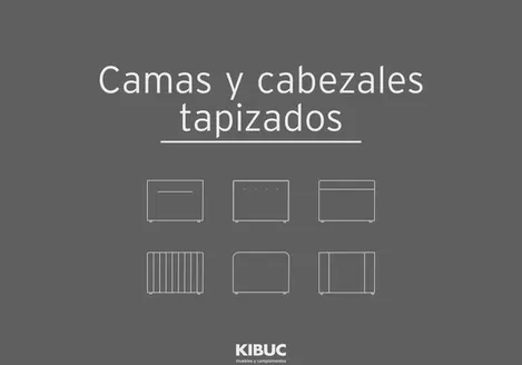 Catálogo Kibuc en Cuarte de Huerva | Dormitorio Camas Tapizadas Cabeceros | 2026-01-05T00:00:00.000Z - 2026-12-31T00:00:00.000Z