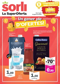 Catálogo Sorli en Valladolid | Un Gener Ple D'ofertes! | 2026-01-07T00:00:00.000Z - 2026-01-27T00:00:00.000Z