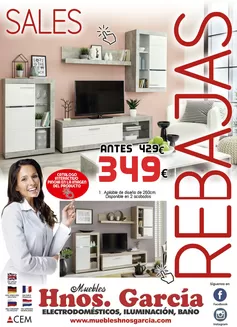 Catálogo Muebles Hnos. García en Bilbao | Rebajas | 2026-01-08T00:00:00.000Z - 2026-03-31T00:00:00.000Z