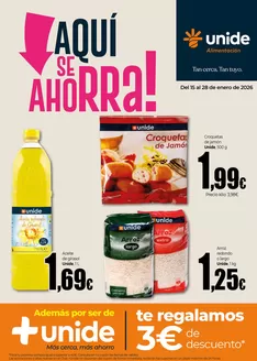 Catálogo UNIDE Alimentación en Zuera | ¡Aquí se ahorra! UNIDE Alimentación Península | 2026-01-15T00:00:00.000Z - 2026-01-28T00:00:00.000Z