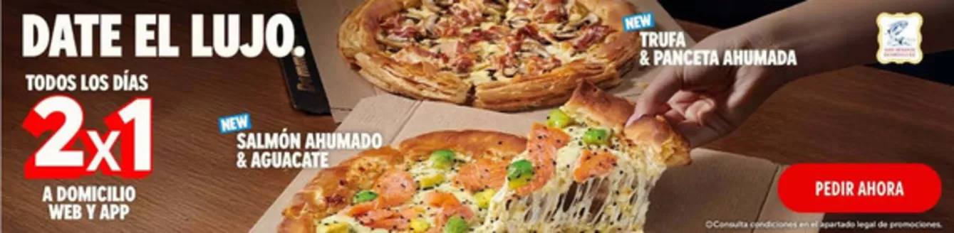Catálogo Domino's Pizza en Majadahonda | Promoción | 2026-01-09T00:00:00.000Z - 2026-01-19T00:00:00.000Z