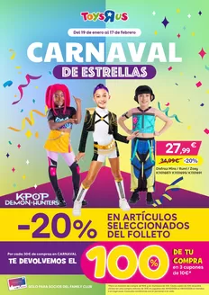 Catálogo ToysRus en Barcelona | Carnaval de estrellas  | 2026-01-19T00:00:00.000Z - 2026-02-17T00:00:00.000Z