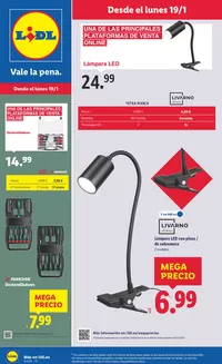 Catálogo Lidl en Cistérniga | ¡Bazar Lidl! Ofertas válidas del 19/01 al 25/01 | 2026-01-19T00:00:00.000Z - 2026-01-25T00:00:00.000Z