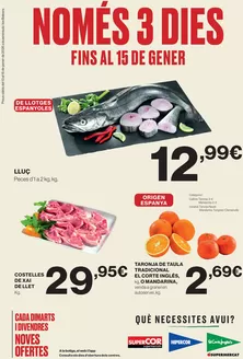 Catálogo Hipercor en Realejos | Només 3 Dies | 2026-01-13T00:00:00.000Z - 2026-01-15T00:00:00.000Z