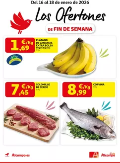 Catálogo Alcampo en Las Rozas | Los Ofertones De Fin De Semana | 2026-01-16T00:00:00.000Z - 2026-01-18T00:00:00.000Z