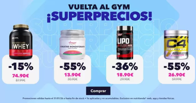 Catálogo NutriTienda en Ourense | Promoción  | 2026-01-15T00:00:00.000Z - 2026-01-31T00:00:00.000Z