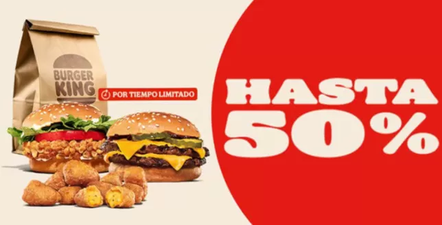 Catálogo Burger King | Hasta 50% | 2026-01-15T00:00:00.000Z - 2026-01-21T00:00:00.000Z