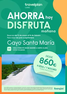 Catálogo Travelplan en Matanza de Acentejo | Travelplan Cayo Santa Maria | 2026-01-16T00:00:00.000Z - 2026-02-16T00:00:00.000Z