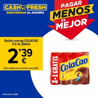 Catálogo Cash Fresh en Igualada | Hasta el 29/01/2025 | 2026-01-16T00:00:00.000Z - 2026-01-29T00:00:00.000Z