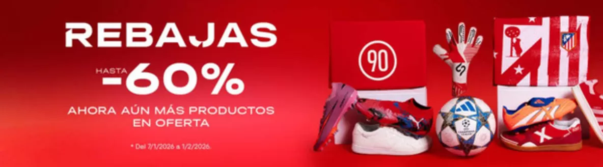 Catálogo Fútbol Emotion en Zaragoza | Hasta -60% | 2026-01-16T00:00:00.000Z - 2026-02-01T00:00:00.000Z