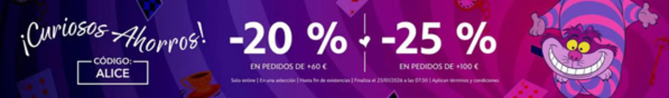 Catálogo Disney en Valencia | ¡Curiosos Ahorros! | 2026-01-19T00:00:00.000Z - 2026-01-23T00:00:00.000Z