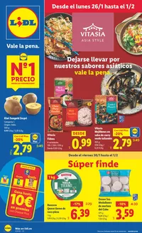 Catálogo Lidl en Guadalajara | № 1 PRECIO - Ofertas válidas del 26/01 al 01/02 | 2026-01-26T00:00:00.000Z - 2026-02-01T00:00:00.000Z