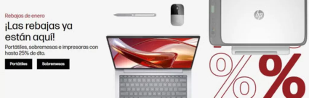 Catálogo HP en L'Hospitalet de Llobregat | 25% dto. | 2026-01-20T00:00:00.000Z - 2026-01-31T00:00:00.000Z