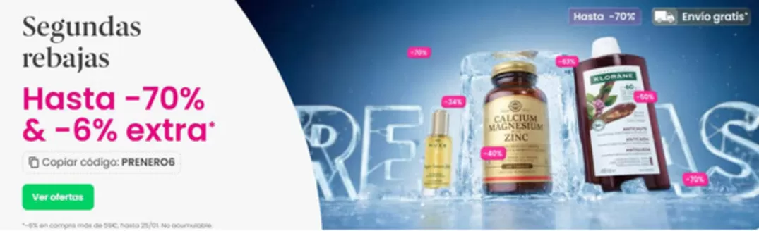 Catálogo Promofarma en Camas | Segundas Rebajas | 2026-01-20T00:00:00.000Z - 2026-01-25T00:00:00.000Z