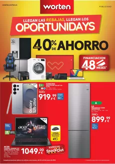Catálogo Worten en Barakaldo | Llegan Las Rebajas, Llegan Los Oportunidays | 2026-01-22T00:00:00.000Z - 2026-01-26T00:00:00.000Z